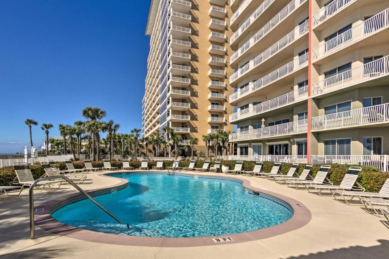 Mod Condo With Gulf View And Pool At Coral Reef Resort Panama City Beach Luaran gambar