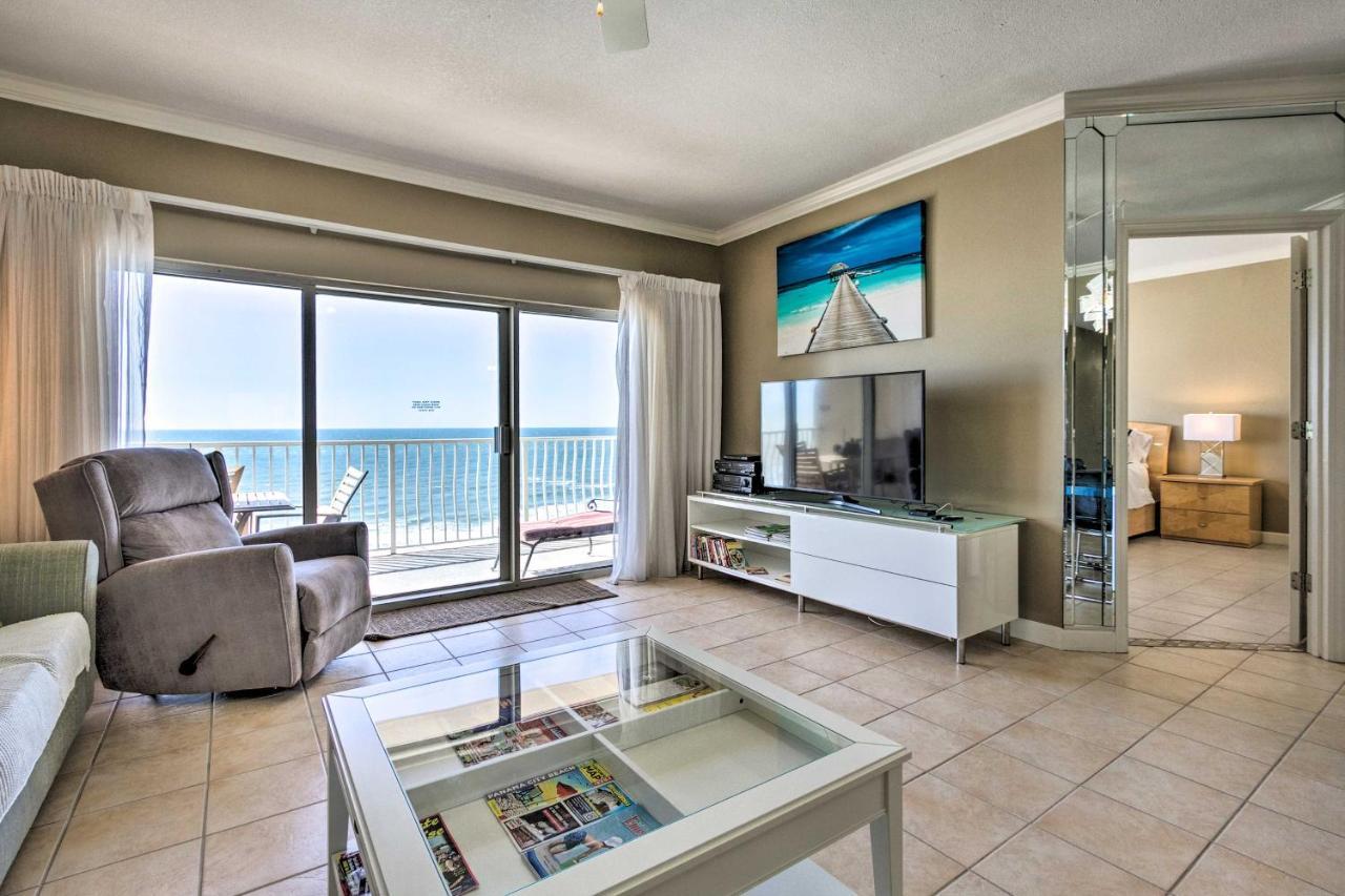 Mod Condo With Gulf View And Pool At Coral Reef Resort Panama City Beach Luaran gambar